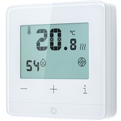 Funk-Thermostat, weiß