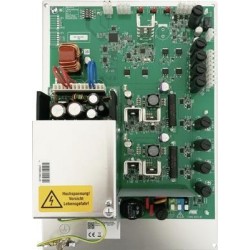 Netzladeteil 15013/G3, 12V/4A Batt. 4x27Ah - Einbauausführung auf Montageplatte