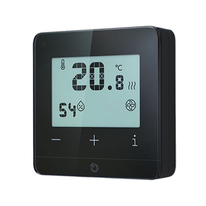 Funk-Thermostat, anthrazit