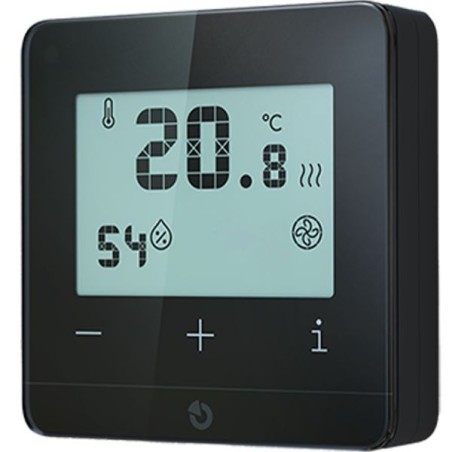 Funk-Thermostat, anthrazit