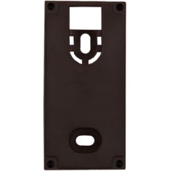 Unterlegplatten für Magnetkontaktsender, braun