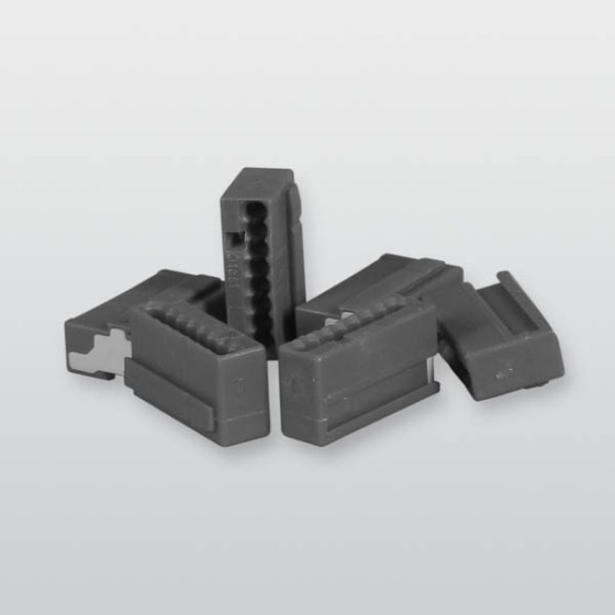 MICRO-Verbindungsklemme Serie 243 8-fach - Dunkelgrau