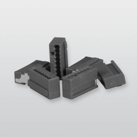 MICRO-Verbindungsklemme Serie 243 8-fach - Dunkelgrau