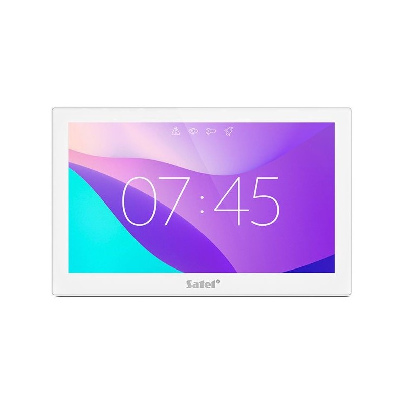 10" Touch-Screen-Bedienteil, TFT-Display, weiß