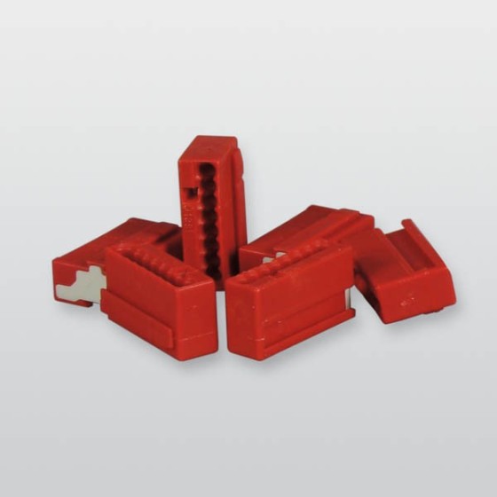 MICRO-Verbindungsklemme Serie 243 8-fach - Rot