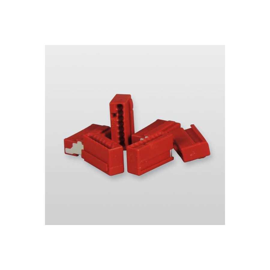 MICRO-Verbindungsklemme Serie 243 8-fach - Rot