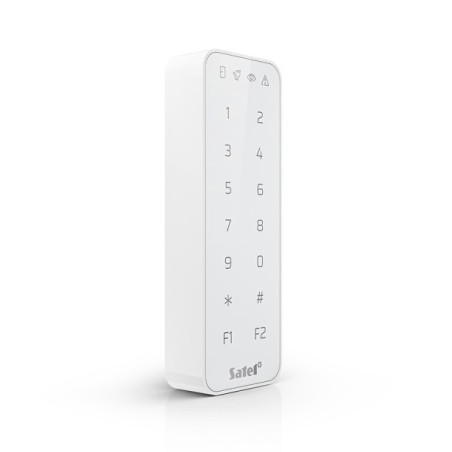 Bedienteil mit MIFARE-Kartenleser, für INTEGRA, ACCO oder standalone, weiß