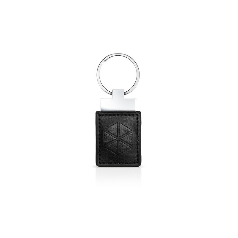 RFID Schlüsselanhänger 125 kHz, schwarz rechteckige Form