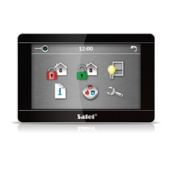 Bedienteil, 7" Touchscreen, schwarz-silber