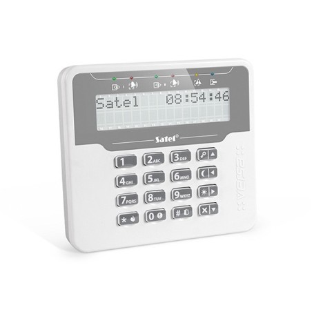 Versa LCD Bedienteil, weiß-grau