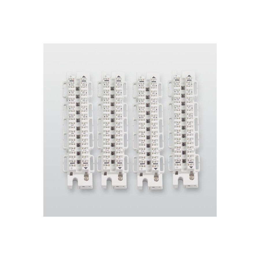 LSA-Plus-Leiste 10 DA mit Befestigungsschrauben und Kabelbinder LSA-Plus-Leiste 10 DA mit Befestigungsschrauben und Kabelbinder