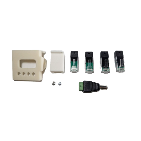 Ersatzteile - 4 BUS-Abschlußstecker; 1 Schraubadapter (Power Kontroller)
