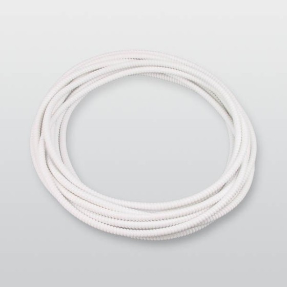 Metallschutzschlauch SPR-PVC AD10 - Weiß