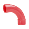 25 mm 90° langer Kurvenradius, rot (10 St.)