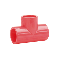 T-Stück 25 mm, rot (10 St.)