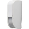 PIR-Vorhang-Bewegungsmelder, 12x2,4 m, IP55, außen, Haustierimmun, weiß