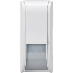 PIR-Vorhang-Bewegungsmelder, 12x2,4 m, IP55, außen, Haustierimmun, weiß
