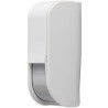 Dual-PIR/MW-Vorhang-Bewegungsmelder, 12x2,4 m, IP55, außen, Haustierimmun, weiß