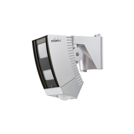 Dual-PIR-Außenmelder, 40 x 10 m, IP65, NDAA, weiß