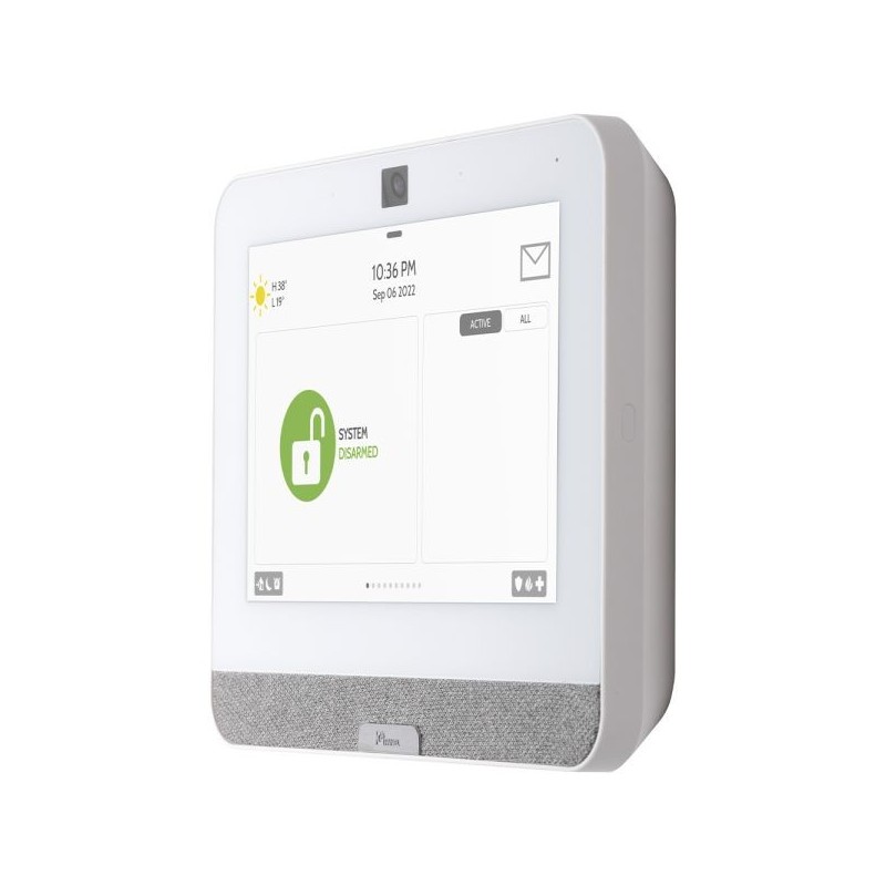 IQ4 Panel, Funk-Alarmzentrale, mit Kamera