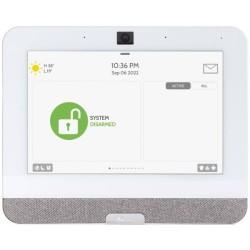 IQ4 Panel, Funk-Alarmzentrale, mit Kamera