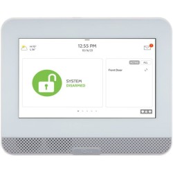 IQ4 Hub, Funk-Alarmzentrale, 7" Touchscreen, LTE, WLAN, Grad 2, weiß, kompatibel mit PowerG-Funktechnologie
