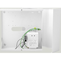 Zentralengehäuse Metall, AC/AC Trafo, 40VA, 18V AC