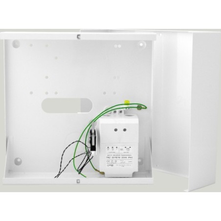Zentralengehäuse Metall, AC/AC Trafo, 40VA, 18V AC
