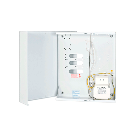 Zentralengehäuse Metall, AC/AC Trafo, 75VA, 20V AC