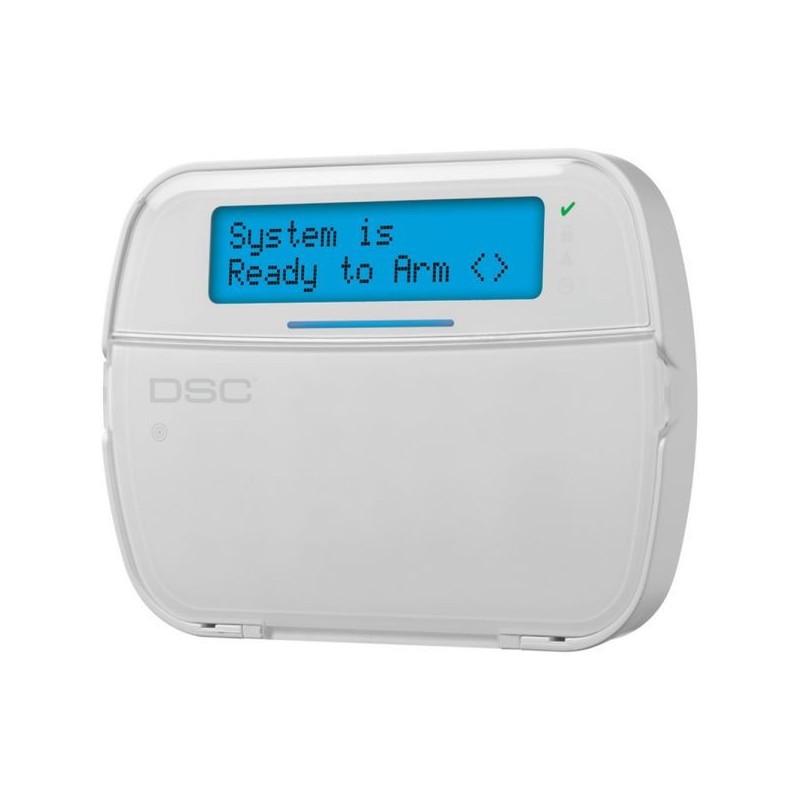IQ Funk-Bedienteil, LCD-Display, IP30, IK04, weiß