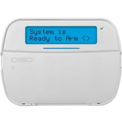 IQ Funk-Bedienteil, LCD-Display, IP30, IK04, weiß