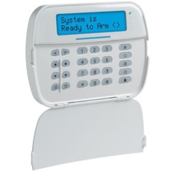IQ Funk-Bedienteil, LCD-Display, IP30, IK04, weiß
