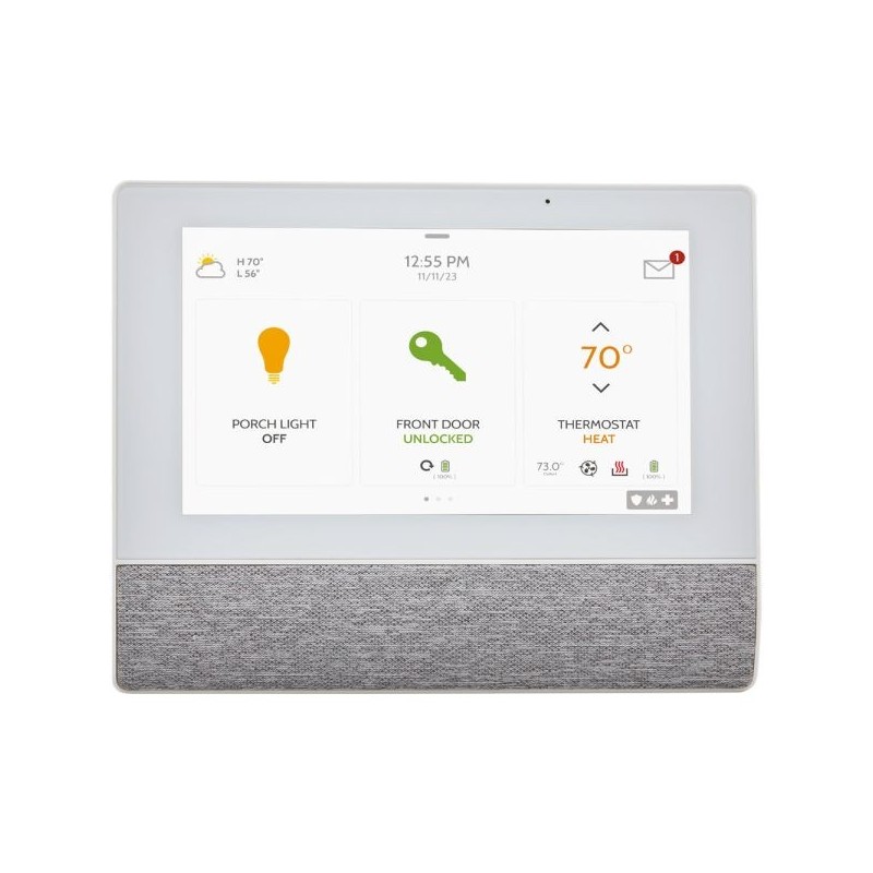 7" Funk-Touch-Screen-Bedienteil, inkl. WLAN, weiß