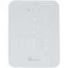 Funk-Bedienteil-Set, 868 MHz, Touch-Tastatur, Summer, Leser, inkl. 4 RFID-Schlüsselanhänger, Grad 2, weiß