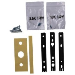Leergehäuse-Kit, schwarz