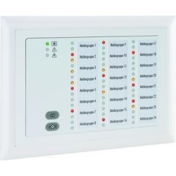 LED-Anzeigeteil BC 24-D - UP-Ausführung, Rahmen, weiß
