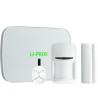 Funk-Alarmzentralen-Set, 250 ML, inkl. PIR-Bewegungsmelder, Magnetkontakt und Handsender, weiß