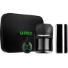 Funk-Alarmzentralen-Set, 250 ML, inkl. PIR-Bewegungsmelder, Magnetkontakt und Handsender, schwarz