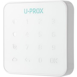 Bedienteil, Tastatur, 1 Bereich, 868 - 868,6 MHz, weiß