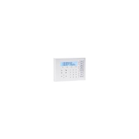 LCD-/LED-Bedienteil BC 85-D/L - AP-Ausführung,Gehäuse weiß,Folie weiß