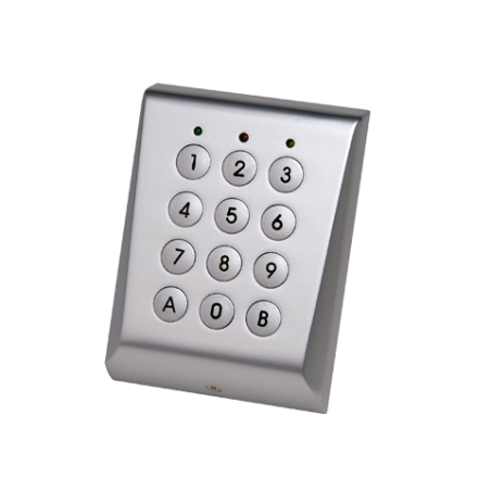 Standalone-Tastatur vandalismus geschützt, Metalltastatur, 1 Relais, IP65