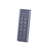 Schmaler Tastaturleser mit Hintergrundbeleuchtung, standalone, mattgrau, IP65