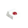 Optische Anzeige, rote LED, IP40, weiß, Wand