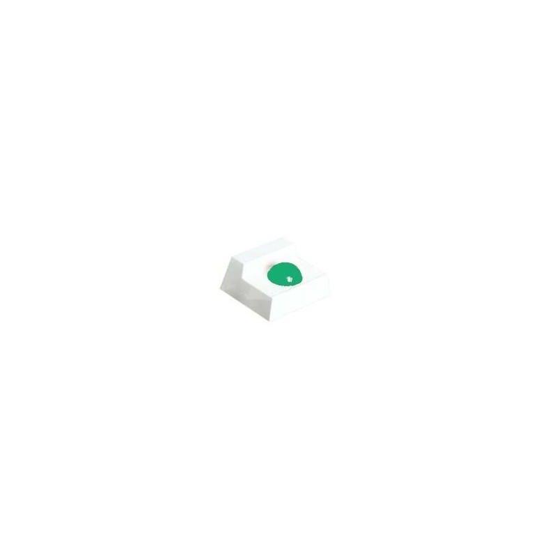 Optische Anzeige, grüne LED, IP40, weiß, Wand