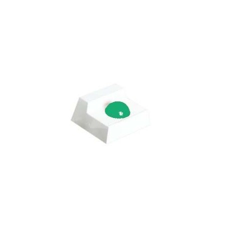 Optische Anzeige, grüne LED, IP40, weiß, Wand