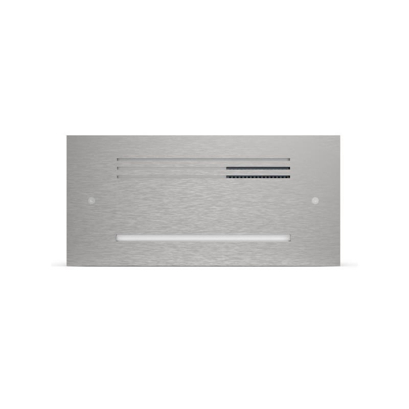 GIUDECCA Frontplatte, Metall, silber