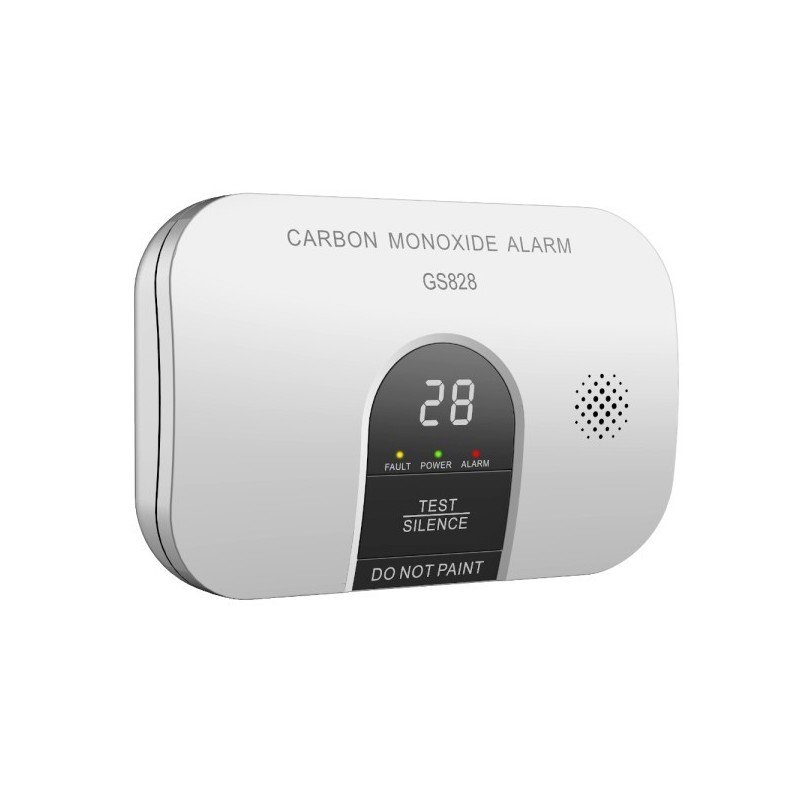 i-SMART Kohlenmonoxidmelder m. Display, 3 Jahres Batterie