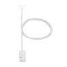 Verkabelter Glasbruchsensor, 6m Kabel, Grad 2, VdS B, IP67, weiß, für Verbundglas