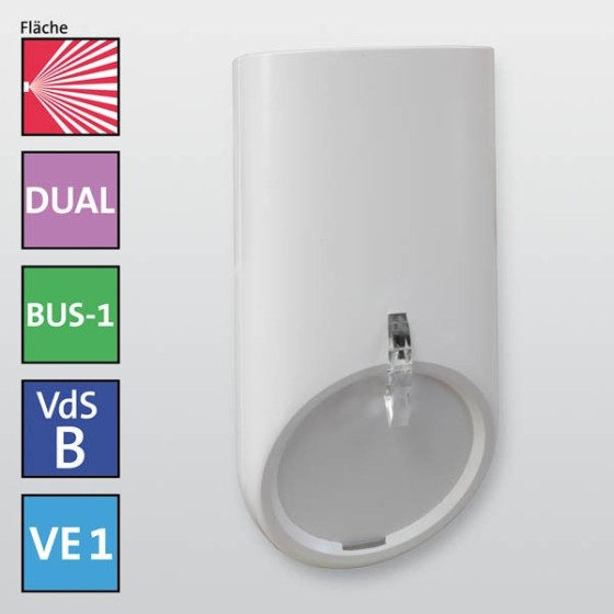 Infrarot-Mikrowellen-Bewegungsmelder comstar VAYO pro DUAL B10 BUS