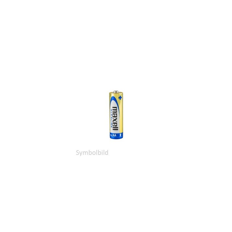 Alkaline-Batterie, AA, LR6 SH4 Maxell, VE = 4 Stk.
